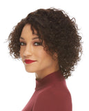 Elegante Brazilian Remy 100% Human Hair Lace Front Wig (Natural Side Part)-HL Noreen (#1537)