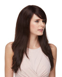 Elegante Brazilian Remy 100% Human Hair Wig-H Freesia (#1489)-NATURAL BLACK
