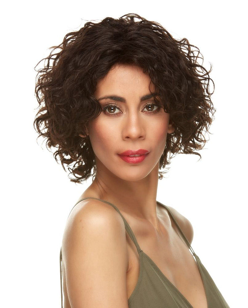 Elegante Brazilian 100% Remy Human Hair Wig-H MIMOSA (NATURAL BLACK) (#1604)