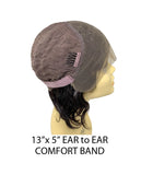 Elegante Brazilian 100% Remy Human Hair-Ear to Ear Lace Front Wig-HL BERNADETTE (#2048)