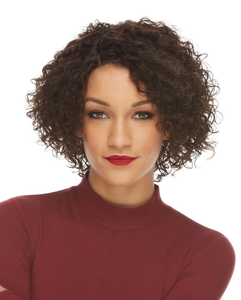 Elegante Brazilian Remy 100% Human Hair Lace Front Wig (Natural Side Part)-HL Noreen (#1537)