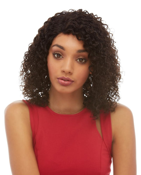Elegante Brazilian Remy 100% Human Hair Lace Front Wig-HL  display picture 1