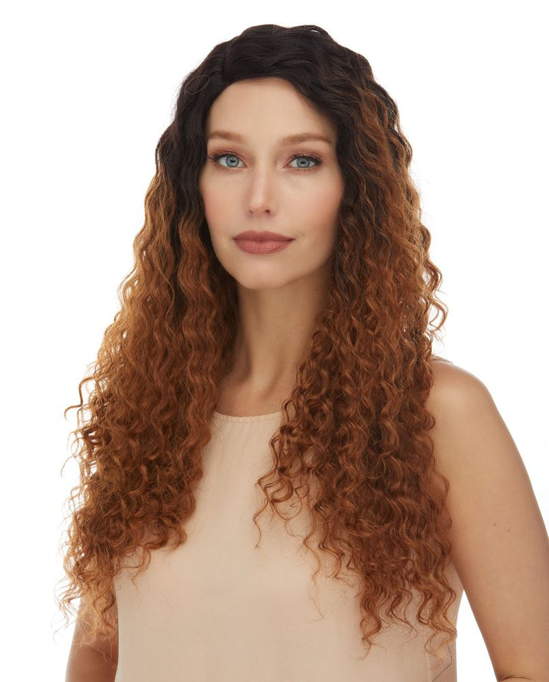 Elegante Brazilian Remy 100% Human Hair Free Part Lace Front Wig-HL  Tiana (#2035)